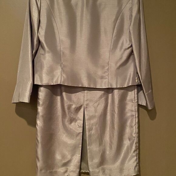 Positive Attitude 3 Piece Mother Of The Bride Dress  10P Beaded  Embroidered - Picture 10 of 10